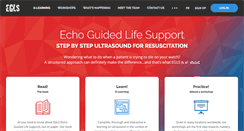 Desktop Screenshot of echoguidedlifesupport.com